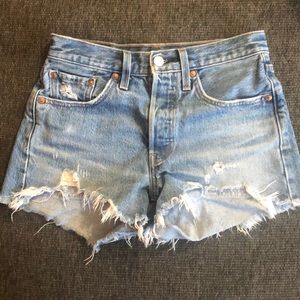 Levi’s 501 jean shorts